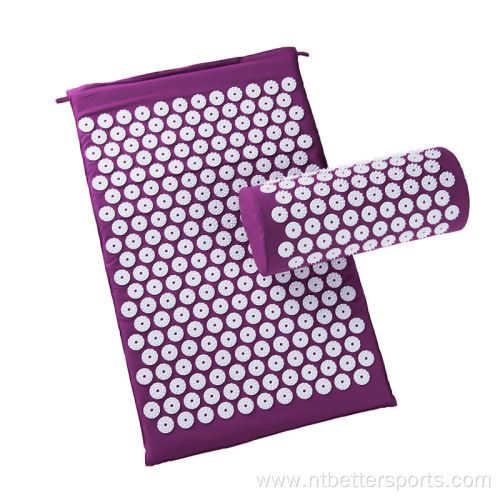 High Density Massage Yoga Acupressure Mat with pillow